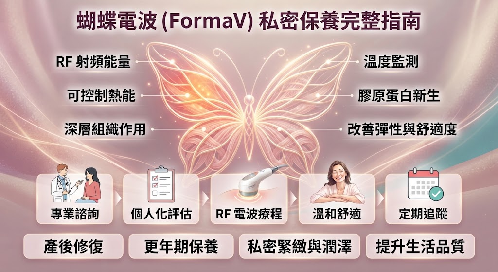 蝴蝶電波是什麼?FormaV 原理、適合對象與療程注意事項完整解析